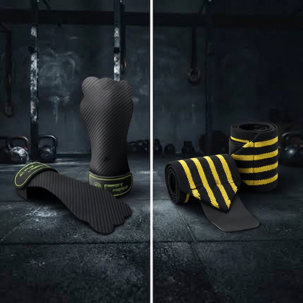 PACK CROSSFIT IRONWULF | Calleras + Muñequeras