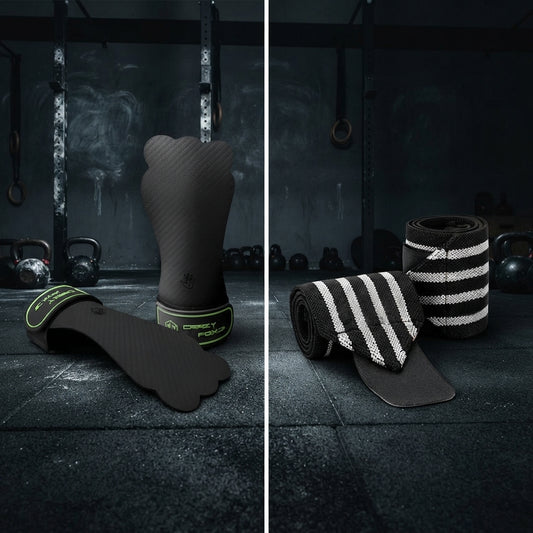 PACK CROSSFIT IRONWULF | Calleras + Muñequeras