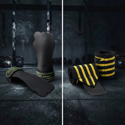 PACK CROSSFIT IRONWULF | Calleras + Muñequeras