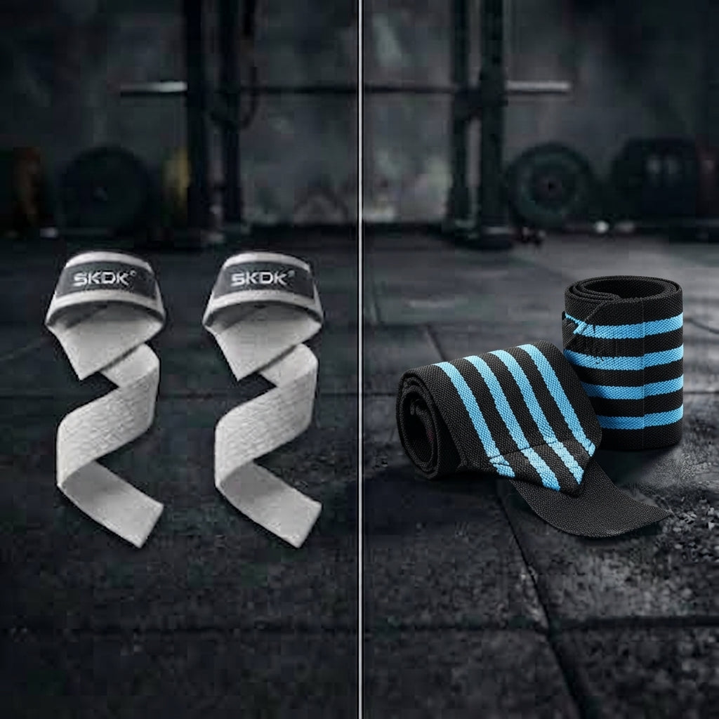 PACK FUERZA IRONWULF | Straps + Muñequeras