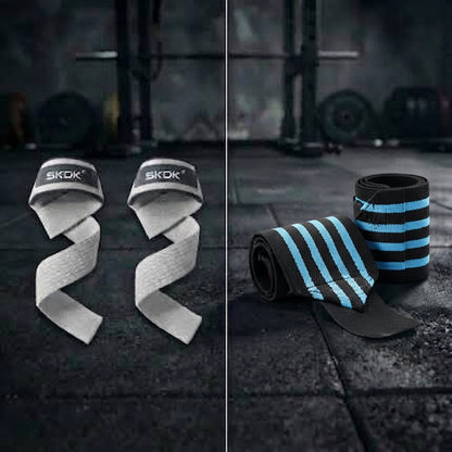 PACK FUERZA IRONWULF | Straps + Muñequeras