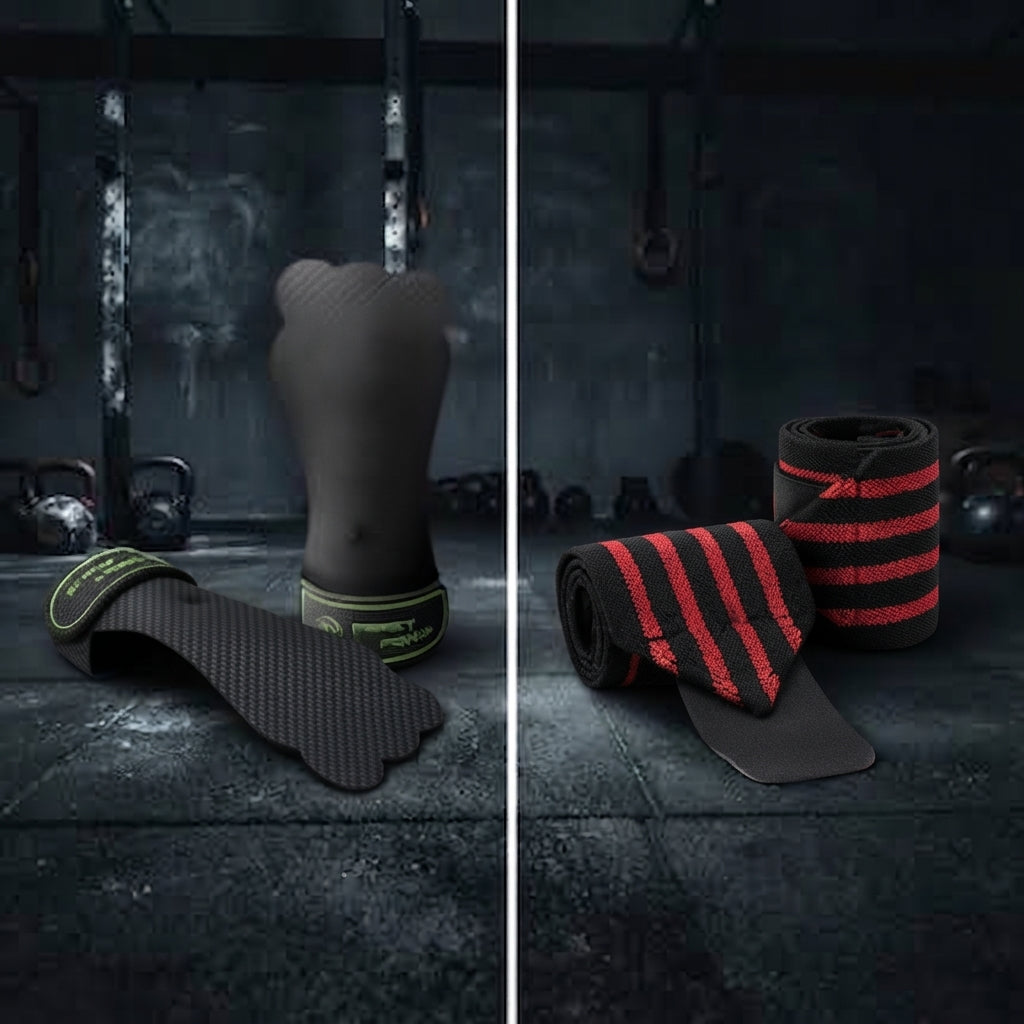 PACK CROSSFIT IRONWULF | Calleras + Muñequeras