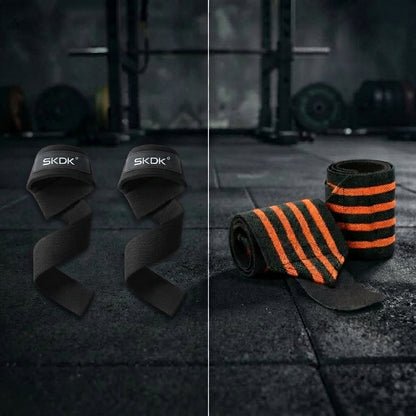 PACK FUERZA IRONWULF | Straps + Muñequeras