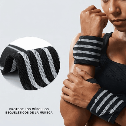 Muñequeras gym - proteger los músculos