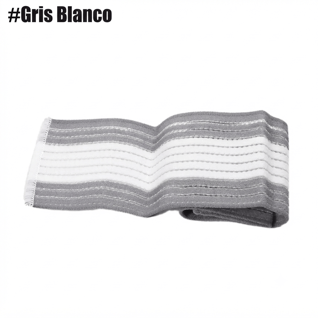 Venda de compresión - gris blanco