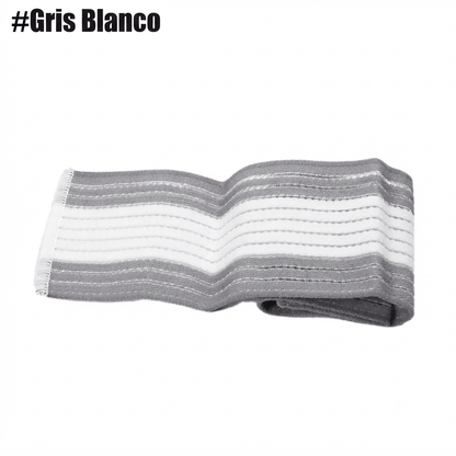 Venda de compresión - gris blanco