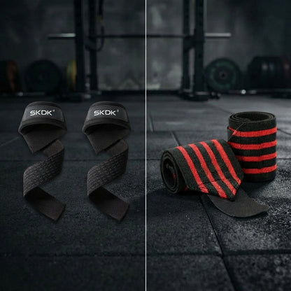 PACK FUERZA IRONWULF | Straps + Muñequeras