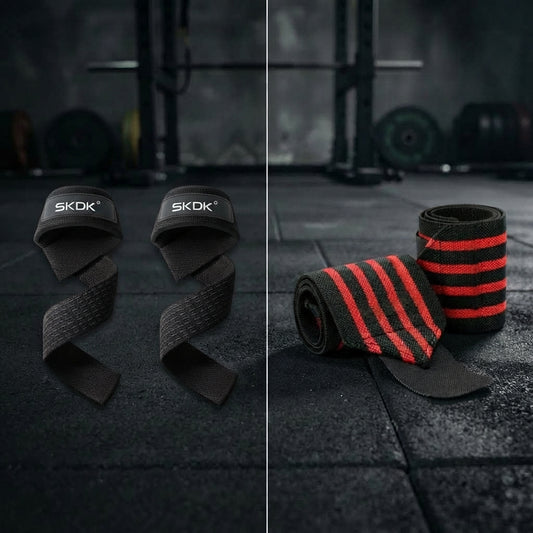PACK FUERZA IRONWULF | Straps + Muñequeras