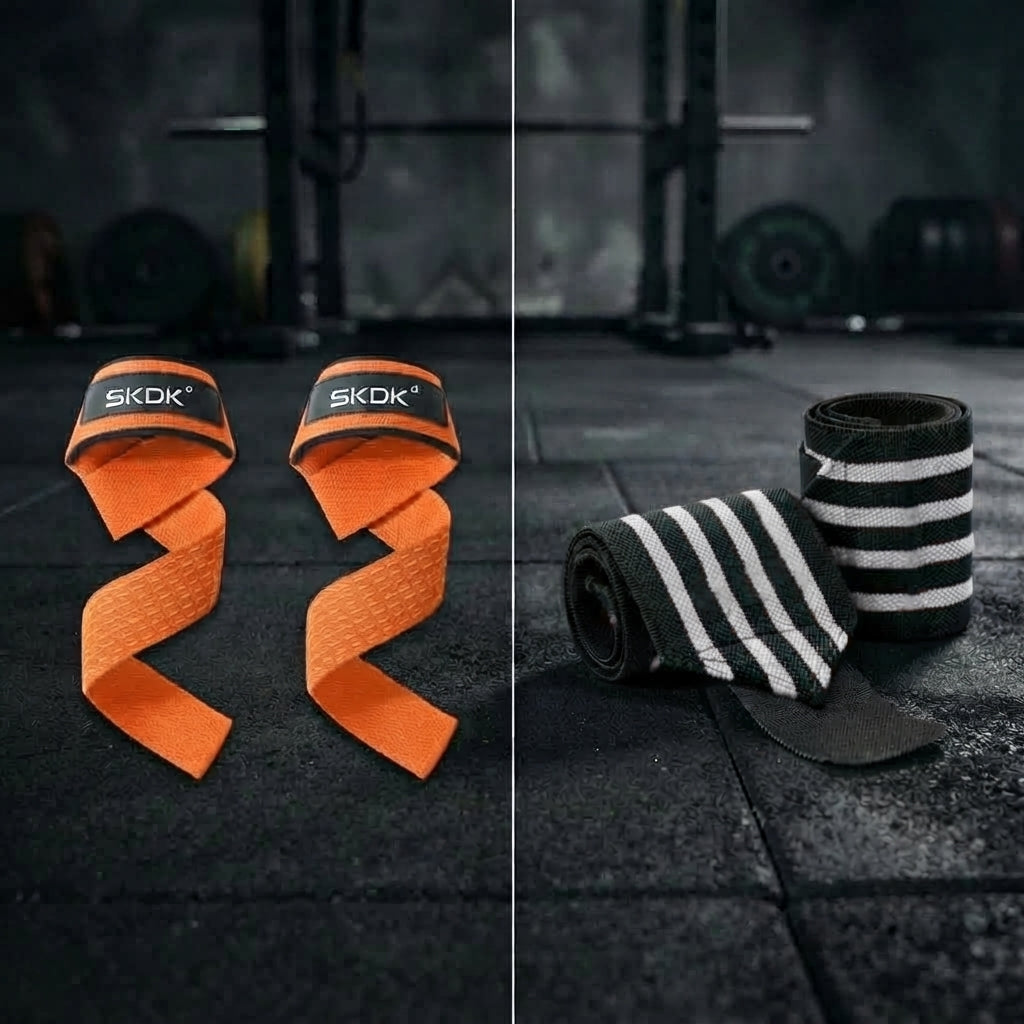 PACK FUERZA IRONWULF | Straps + Muñequeras