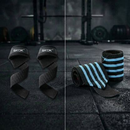 PACK FUERZA IRONWULF | Straps + Muñequeras