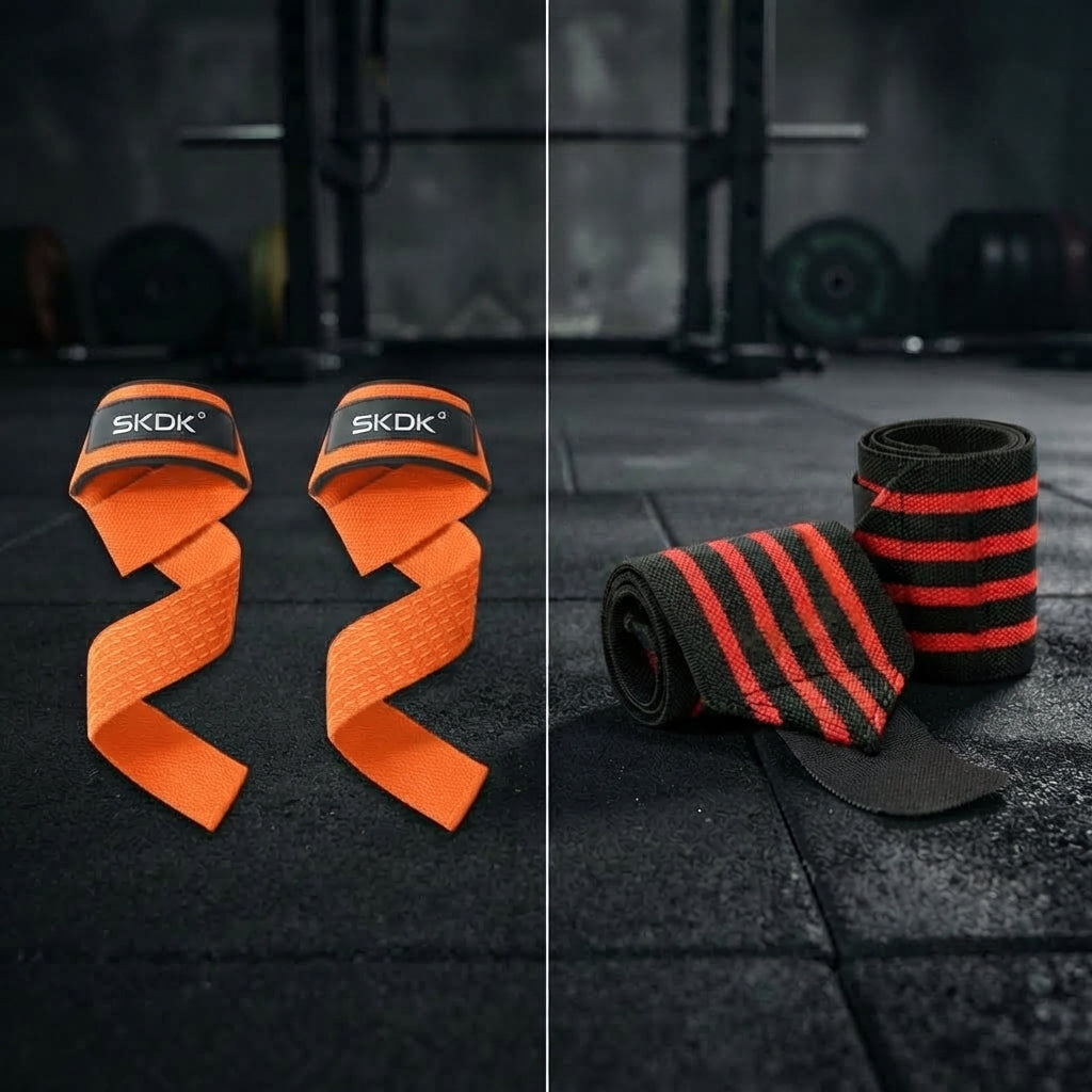 PACK FUERZA IRONWULF | Straps + Muñequeras