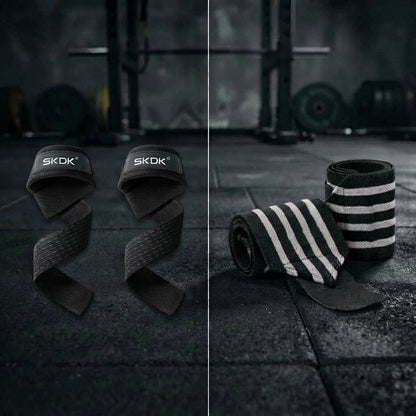 PACK FUERZA IRONWULF | Straps + Muñequeras