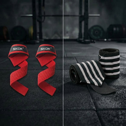 PACK FUERZA IRONWULF | Straps + Muñequeras