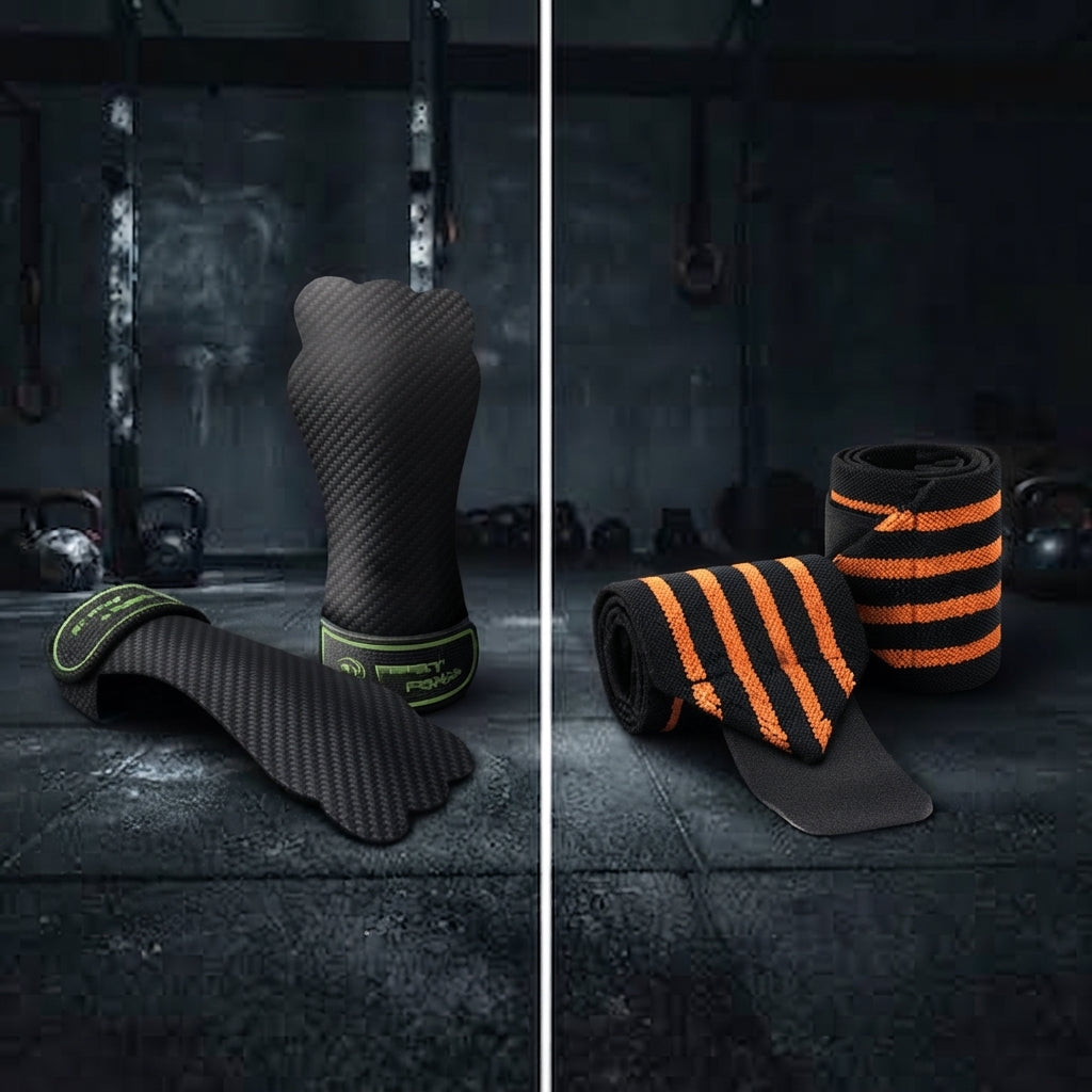 PACK CROSSFIT IRONWULF | Calleras + Muñequeras