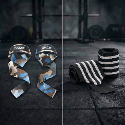 PACK FUERZA IRONWULF | Straps + Muñequeras