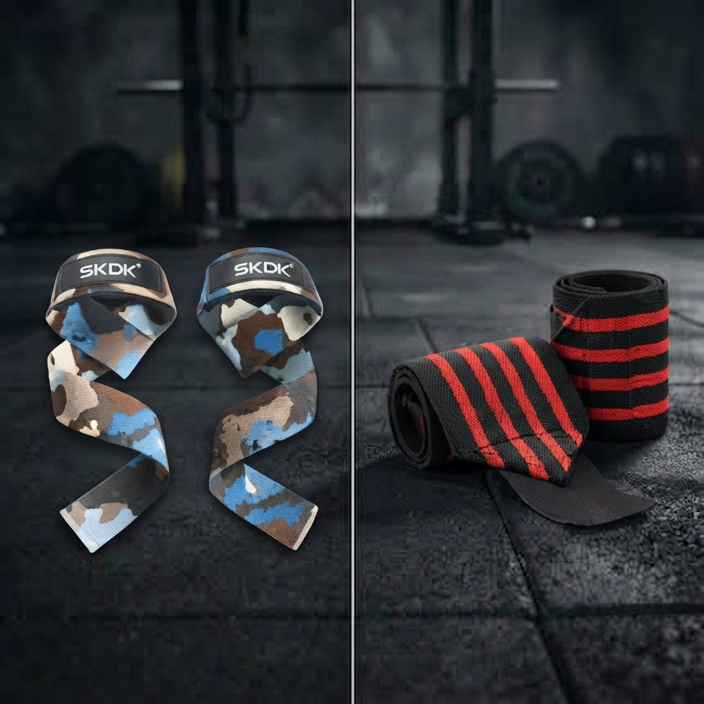 PACK FUERZA IRONWULF | Straps + Muñequeras
