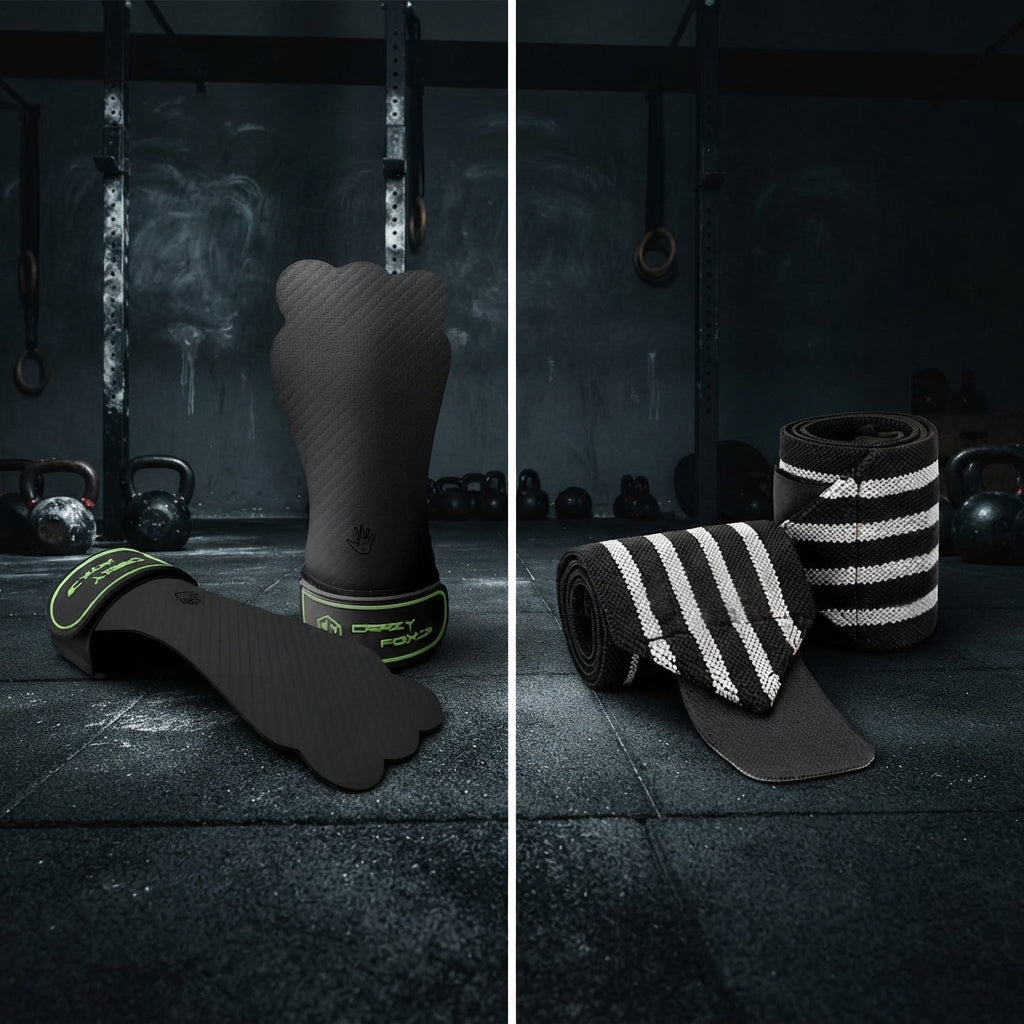 PACK CROSSFIT IRONWULF | Calleras + Muñequeras