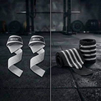 PACK FUERZA IRONWULF | Straps + Muñequeras