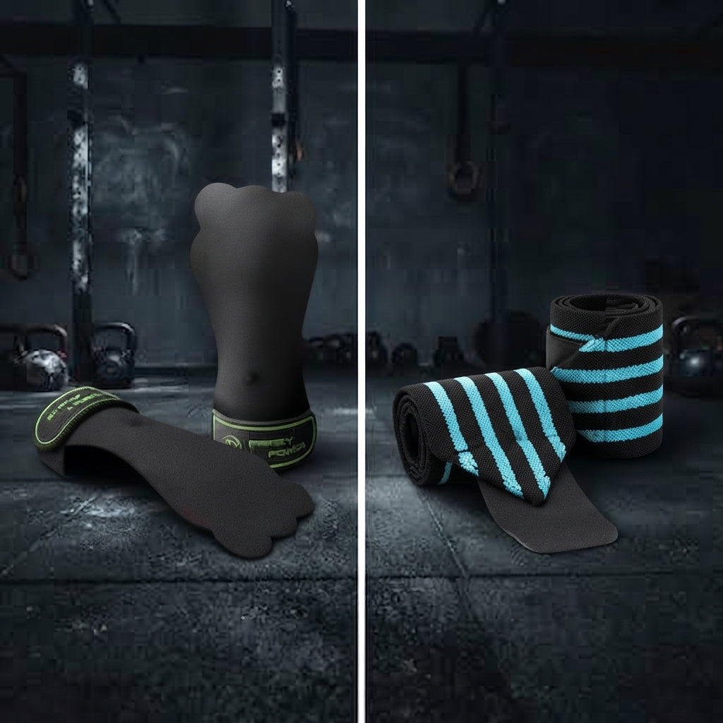 PACK CROSSFIT IRONWULF | Calleras + Muñequeras