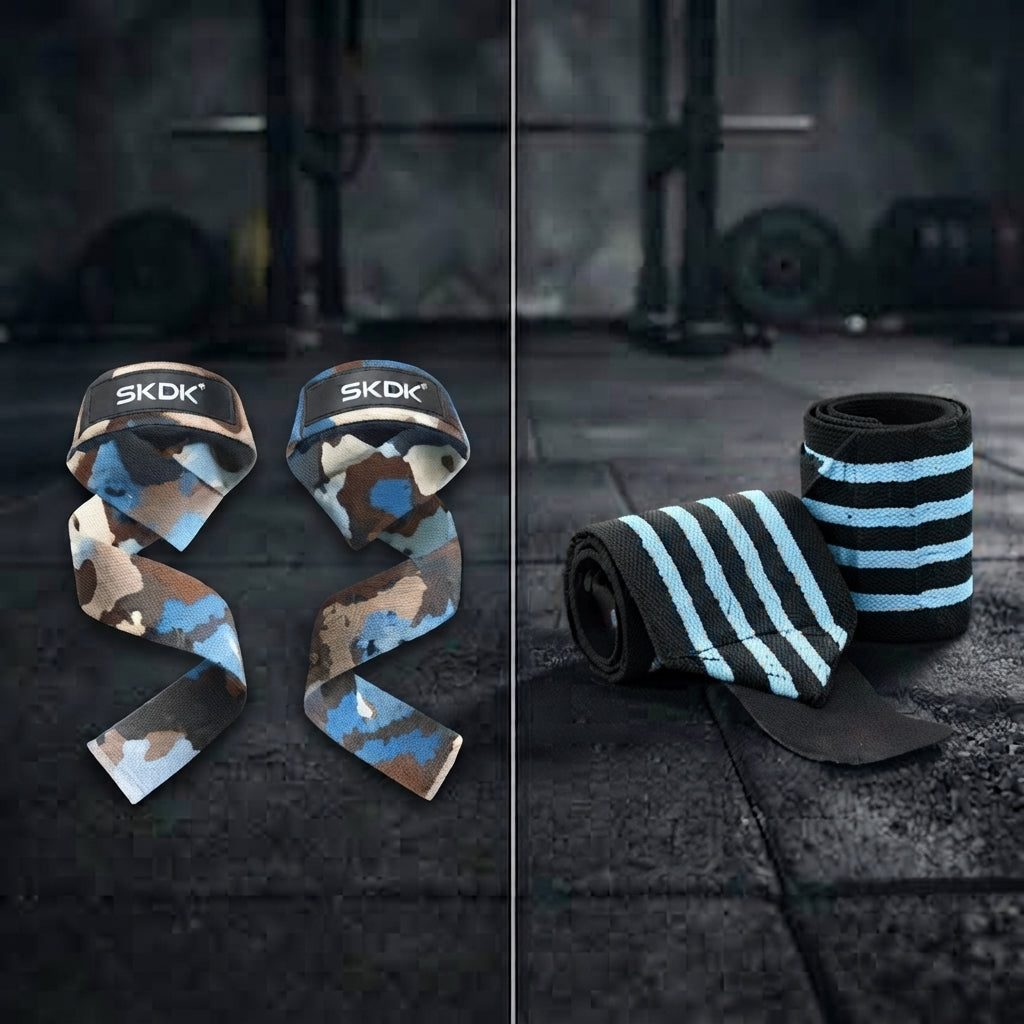 PACK FUERZA IRONWULF | Straps + Muñequeras