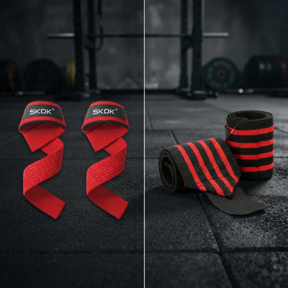 PACK FUERZA IRONWULF | Straps + Muñequeras