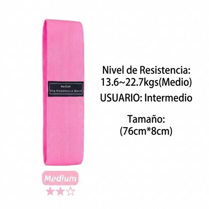 Bandas elásticas glúteo - Intermedia