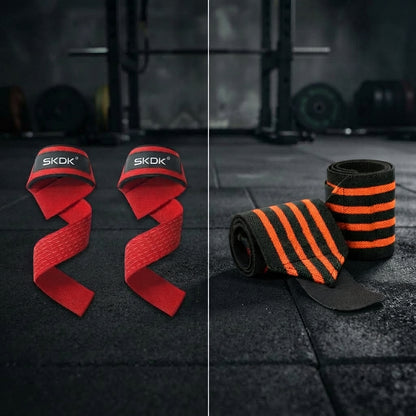 PACK FUERZA IRONWULF | Straps + Muñequeras