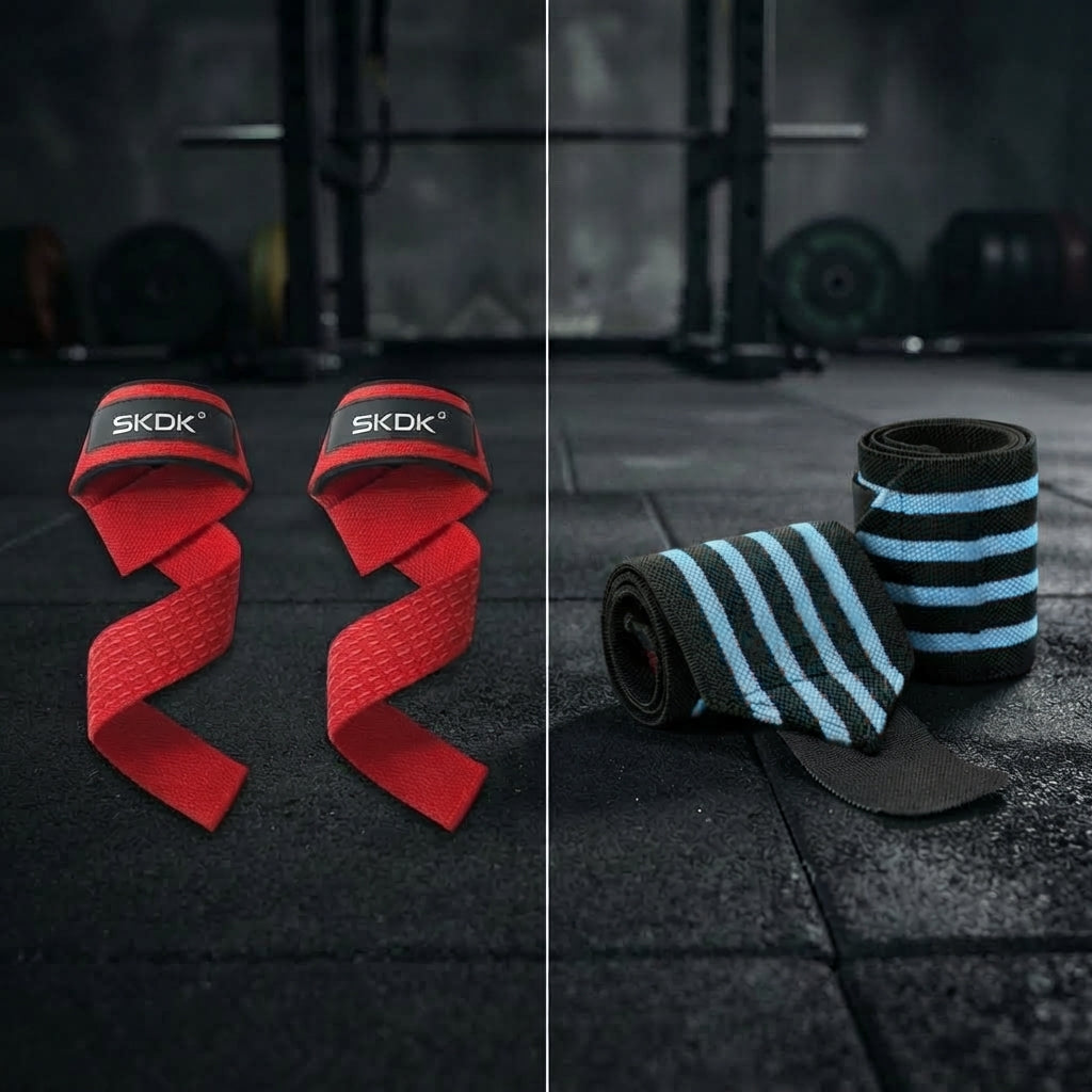 PACK FUERZA IRONWULF | Straps + Muñequeras