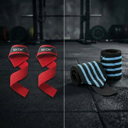 PACK FUERZA IRONWULF | Straps + Muñequeras