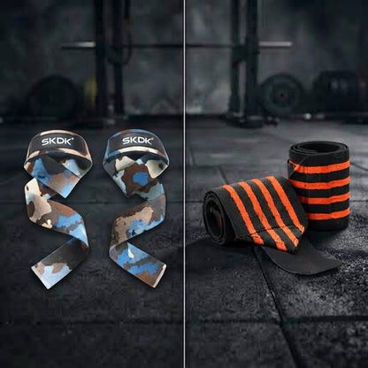 PACK FUERZA IRONWULF | Straps + Muñequeras