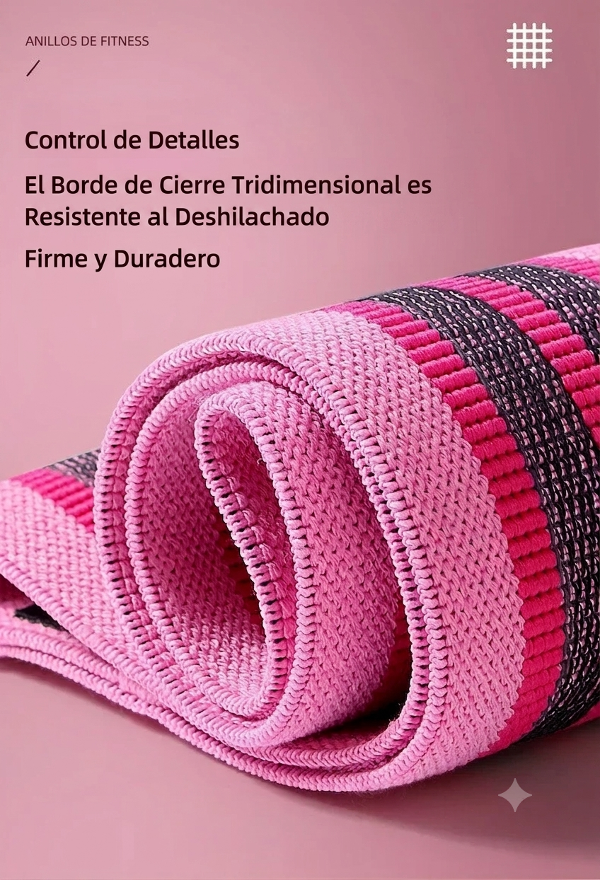 Bandas elásticas glúteo - tejido