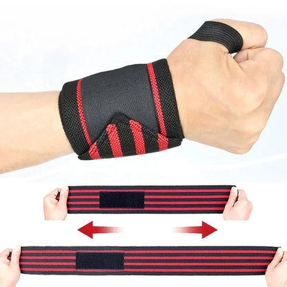 Muñequeras gym elásticas