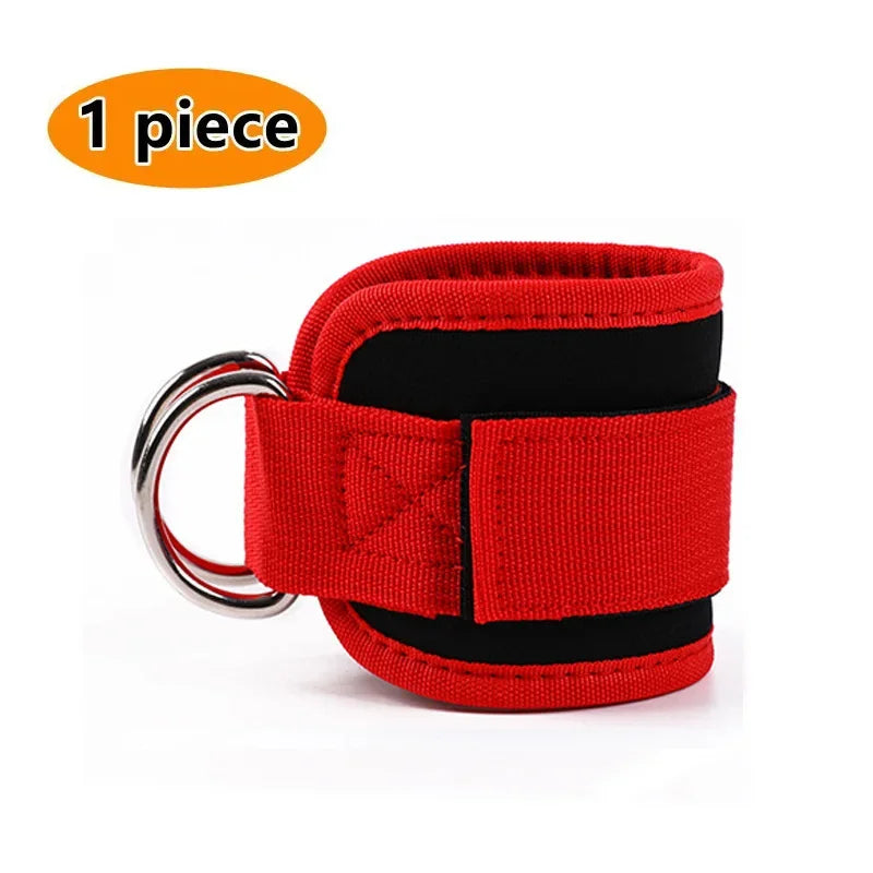 Tobilleras gym mujer - rojo 1 pieza