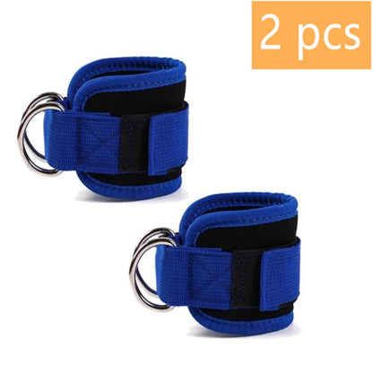 Tobilleras gym mujer - azul oscuro 2 piezas