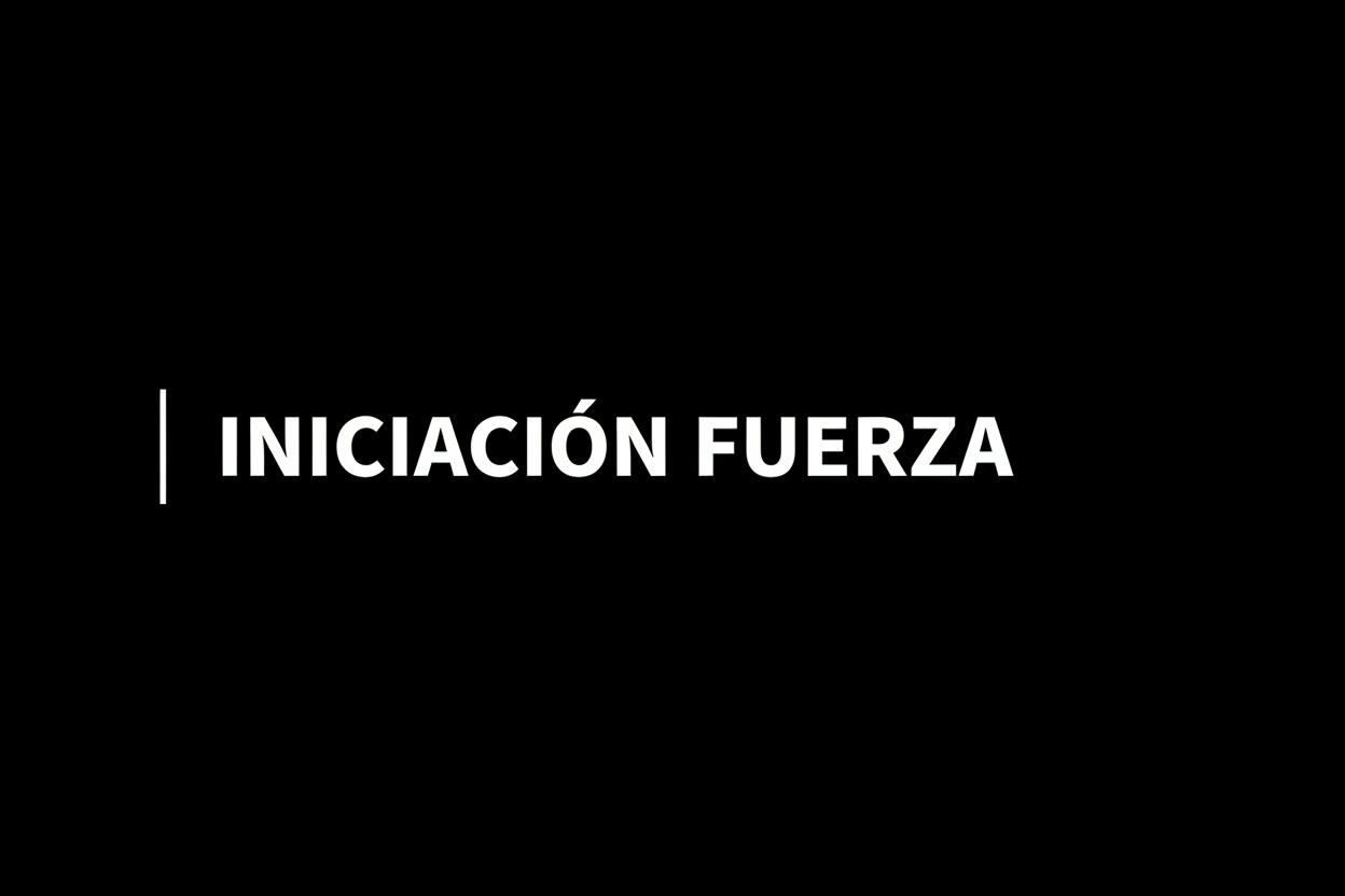 INICIACIÓN FUERZA