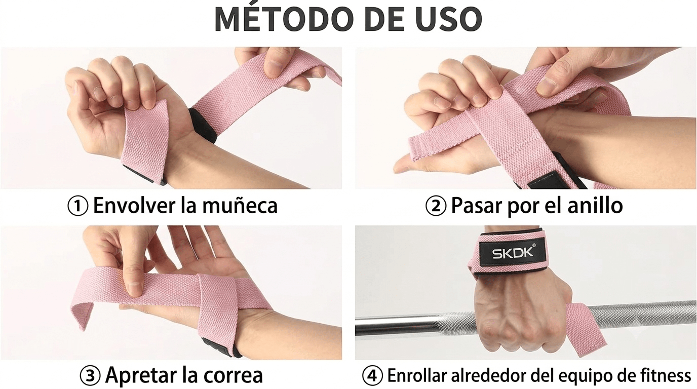 Straps de Gimnasio SKDK | Correas de Levantamiento - Ironwulf